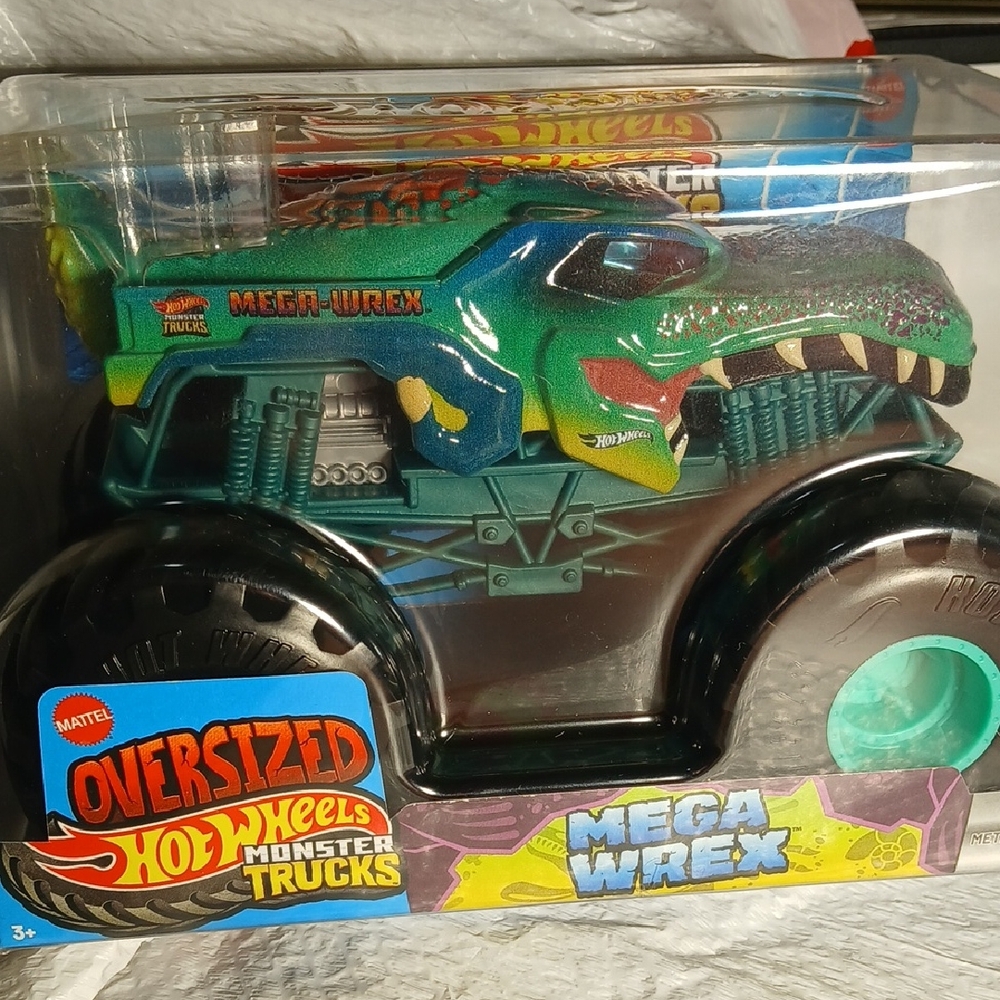 Hot Wheels Mega Wrex Oversized Monster Truck - Green